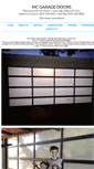 Mobile Screenshot of mcgaragedoors.com